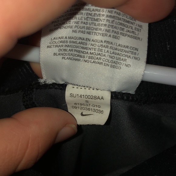 Nike spandex shorts nike long spandexs size small biker shorts gray shor… - Picture 3 of 4